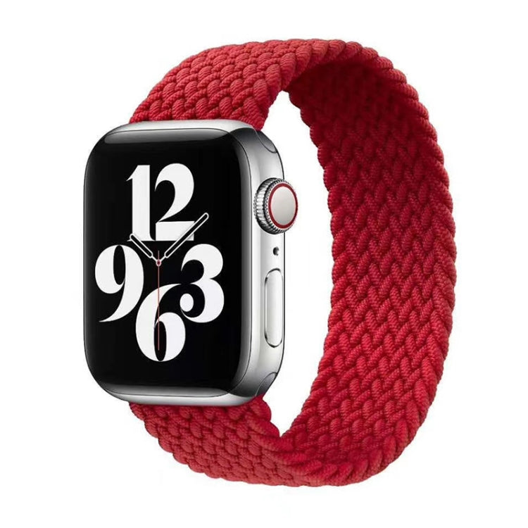 Single-turn Nylon Woven Watchband For Apple Watch Series 6 & SE & 5 & 4 40mm / 3 & 2 & 1 38mm, S, M, L