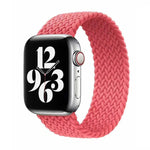 Single-turn Nylon Woven Watchband For Apple Watch Series 6 & SE & 5 & 4 40mm / 3 & 2 & 1 38mm, S, M, L