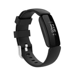 For Fitbit Inspire 2 TPE Replacement Strap Watchband, S, L