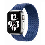 Single-turn Nylon Woven Watchband For Apple Watch Series 6 & SE & 5 & 4 44mm / 3 & 2 & 1 42mm, S, M, L