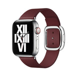 Modern Style Leather Watch Band For Apple Watch 42mm / 41mm / 40mm / 38mm, For Apple Watch 42mm / 41mm / 40mm / 38mm