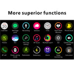 H55Pro 1.4 inch TFT Screen Smart Bluetooth Watch, Support Sleep Monitor / Heart Rate Monitor / Blood Pressure Monitor, Style: Steel Strap, Style: Steel Strap(Black), Style: Steel Strap(Silver)