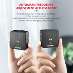 ميكروفون تسجيل لاسلكي للبث المباشر والمقابلات YELANGU MX5 2.4G