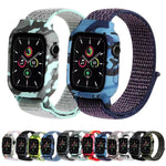 Nylon Replacement Wrist Strap Watchbands For Apple Watch Series 6 & SE & 5 & 4 40mm / 3 & 2 & 1 38mm, For Apple Watch Series 7 41mm / 6 & SE & 5 & 4 40mm / 3 & 2 & 1 38mm