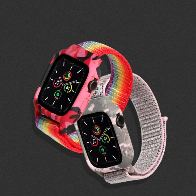 Nylon Replacement Wrist Strap Watchbands For Apple Watch Series 6 & SE & 5 & 4 40mm / 3 & 2 & 1 38mm, For Apple Watch Series 7 41mm / 6 & SE & 5 & 4 40mm / 3 & 2 & 1 38mm