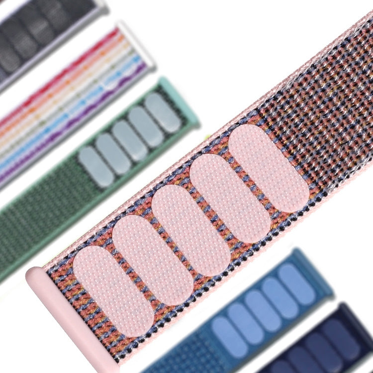 Nylon Replacement Wrist Strap Watchbands For Apple Watch Series 6 & SE & 5 & 4 40mm / 3 & 2 & 1 38mm, For Apple Watch Series 7 41mm / 6 & SE & 5 & 4 40mm / 3 & 2 & 1 38mm