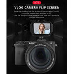 YELANGU A74 Universal Vlog Camera Flip Screen