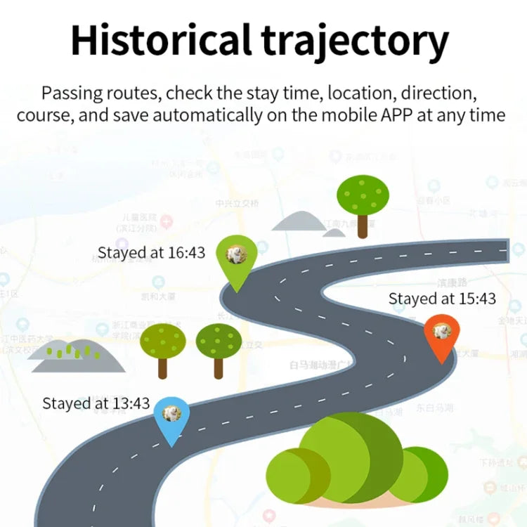 G06 IP67 Wasserdichter GPS-Tracker für Haustiere, Hundeortungsgerät, G12