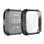 For Fitbit Versa Lite Smart Watch Full Coverage Plating TPU Protective Case
