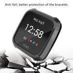 For Fitbit Versa Lite Smart Watch Full Coverage Plating TPU Protective Case