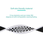 Elastic Silicone Watchband For Apple Watch Series 6 & SE & 5 & 4 40mm / 3 & 2 & 1 38mm, Length:150mm, 150mm (Black White), 150mm (Grey Black), 150mm (Light Pink White), 150mm (Black Red)