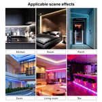 CJ-1206 12V 6A 5m IP65 Waterproof Silicone Neon LED Strip Light, US Plug