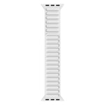 Silicone Magnetic Chain Watchband For Apple Watch Series 6 & SE & 5 & 4 40mm / 3 & 2 & 1 38mm, For Apple Watch Series 7 41mm / 6 & SE & 5 & 4 40mm / 3 & 2 & 1 38mm