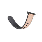 Paste Leather TPU Watchband For Apple Watch Series 6 & SE & 5 & 4 40mm / 3 & 2 & 1 38mm