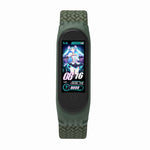 For Xiaomi Mi Band 5 / 4 / 3 / Huami Single Lap Braided Yarn + TPU Wrist Strap Watchbands, S, M, L