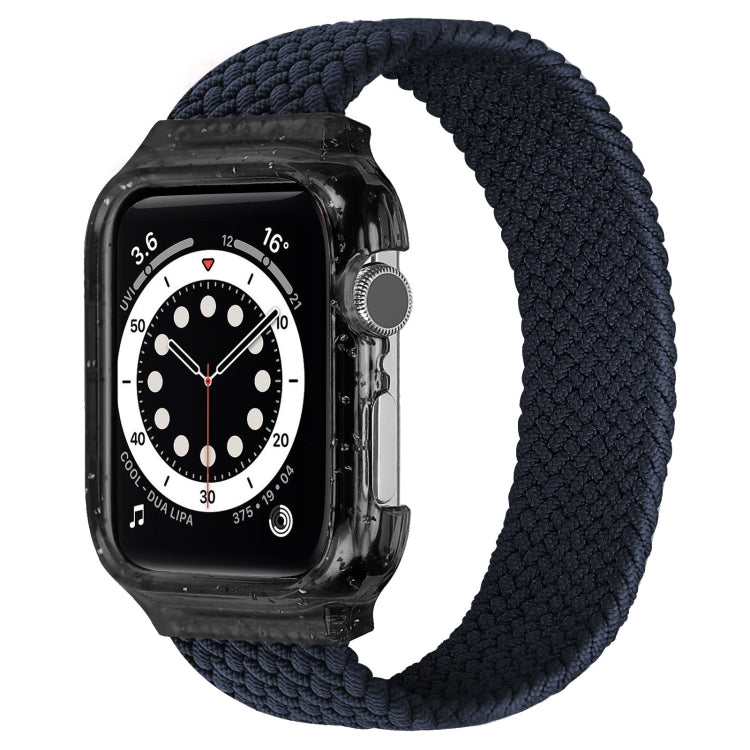 Weave Replacement Wrist Strap Watchbands with Frame For Apple Watch Series 6 & SE & 5 & 4 40mm / 3 & 2 & 1 38mm, 128mm, 135mm, 140mm, 145mm, 150mm, 155mm