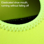 Non-slip Plastic Grain Texture Thick Cloth Sole Solid Color Diving Shoes and Socks, One Pair, XXXS, XXS, XS, S, M, L, XL, XXL, XXXL