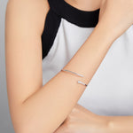 S925 Sterling Silver Snake Open Bracelet  Women Jewelry, Snake