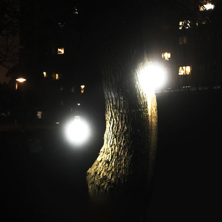 SNF-0092 White Light Solar Lantern Lighting Bulb Outdoor IP44 Waterproof LED One for Two Lighting System Split Garden Lamp, 5m, 10m