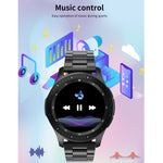 W68 1.54 inch Touch Screen IP67 Waterproof Smart Bracelet, Support Blood Oxygen Monitoring / Bluetooth Call / Heart Rate Monitoring, Style: Steel Strap