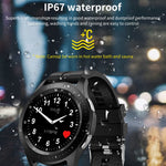 W68 1.54 inch Touch Screen IP67 Waterproof Smart Bracelet, Support Blood Oxygen Monitoring / Bluetooth Call / Heart Rate Monitoring, Style: Steel Strap