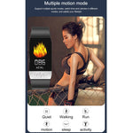 T1S 1.14 inch Screen IP67 Waterproof Smart Bracelet, Support Blood Oxygen Monitoring / Body Temperature Monitoring / Heart Rate Monitoring