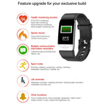 T1S 1.14 inch Screen IP67 Waterproof Smart Bracelet, Support Blood Oxygen Monitoring / Body Temperature Monitoring / Heart Rate Monitoring