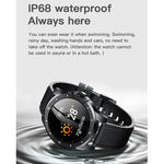 MX12 1.3 inch IPS Color Screen IP68 Waterproof Smart Watch, Support Bluetooth Call / Sleep Monitoring / Heart Rate Monitoring, Steel Strap