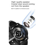 MX12 1.3 inch IPS Color Screen IP68 Waterproof Smart Watch, Support Bluetooth Call / Sleep Monitoring / Heart Rate Monitoring, Steel Strap
