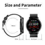 ZL02 1.28 inch Touch Screen IP67 Waterproof Smart Watch, Support Blood Pressure Monitoring / Sleep Monitoring / Heart Rate Monitoring