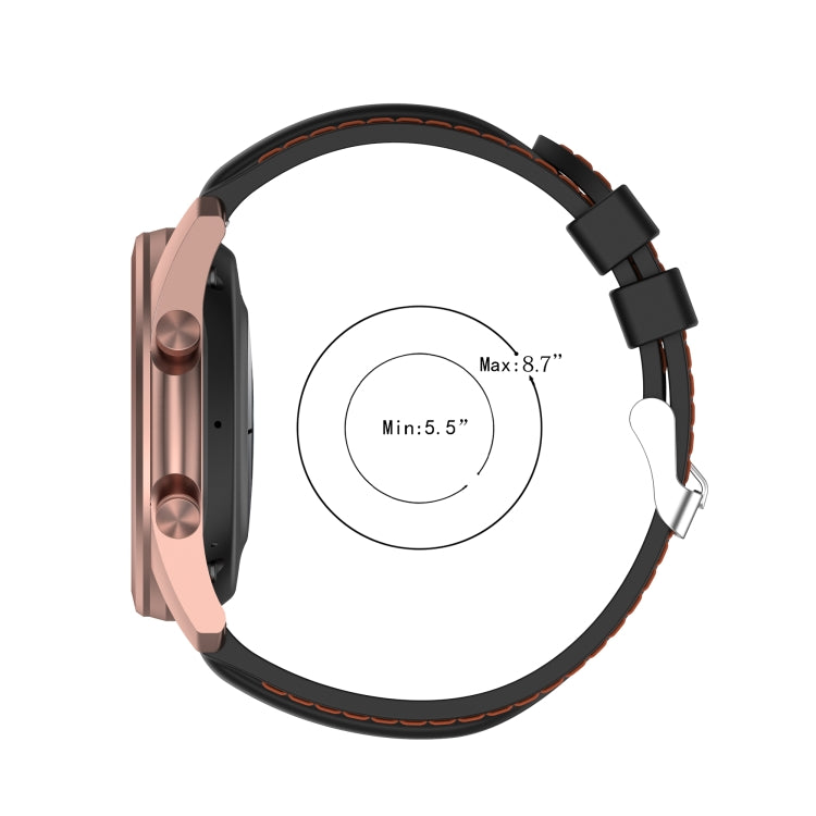 Silikon-Ersatzarmband für Samsung Galaxy Watch 3 41 mm / Active2 / Active / Gear Sport 20 mm