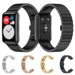 For Huawei Watch Fit Stainless Steel Replacement Strap Watchband