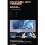 T500 1920x1080P 80 Lumens Portable Home Theater LED HD Digital Projector, Without Remote Control & Adaptor, With Remote Control & Adaptor