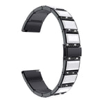 Ersatzarmbänder aus Edelstahl mit Diamantenbesatz, für Samsung Galaxy Watch 42 mm, Samsung Galaxy Watch 46 mm, Samsung Galaxy Watch 3 41 mm, Samsung Galaxy Watch 3 45 mm ...