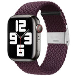 Braided + Stainless Steel Replacement Watchbands For Apple Watch Series 6 & SE & 5 & 4 40mm / 3 & 2 & 1 38mm, For Apple Watch Series 7 41mm / 6 & SE & 5 & 4 40mm, For Apple Watch Series 8&7 41mm / SE 2&6&SE&5&4 40mm / 3&2&1 38mm                        ...