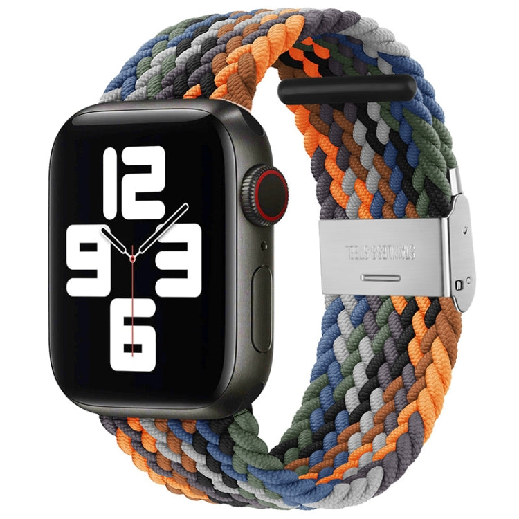 Braided + Stainless Steel Replacement Watchbands For Apple Watch Series 6 & SE & 5 & 4 44mm / 3 & 2 & 1 42mm, For Apple Watch Ultra 49mm / Series 8&7 45mm / SE 2&6&SE&5&4 44mm / 3&2&1 42mm, For Apple Watch Series 7 45mm / 6 & SE & 5 & 4 44mm           ...