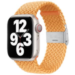 Braided + Stainless Steel Replacement Watchbands For Apple Watch Series 6 & SE & 5 & 4 44mm / 3 & 2 & 1 42mm, For Apple Watch Ultra 49mm / Series 8&7 45mm / SE 2&6&SE&5&4 44mm / 3&2&1 42mm, For Apple Watch Series 7 45mm / 6 & SE & 5 & 4 44mm           ...