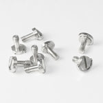 EXIN LS095 2 PCS D Ring Screws Camera Plate Mount 1/4 inch Quick Release Screws, LS095
