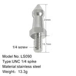 BEXIN LS090 2PCS Stainless Steel 1/4 inch Feet Screws For SLR Tripod, LS090