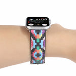 Marble Ethnic Style Printed Leather Watchband For Apple Watch Series 6 & SE &, 5 & 4 44mm / 3 & 2 & 1 42mm, 5 & 4 40mm / 3 & 2 & 1 38mm