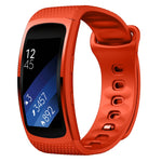 For Samsung Gear Fit2 Pro Silicone Replacement Strap Watchband, S, L