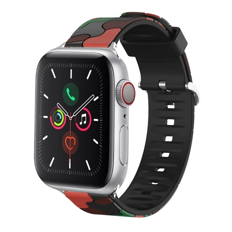 Silicone Replaceable Watch Strap, For Apple Watch Ultra 49mm / Series 8&7 45mm / SE 2&6&SE&5&4 44mm / 3&2&1 42mm, For Apple Watch Series 8&7 41mm / SE 2&6&SE&5&4 40mm / 3&2&1 38mm, For Apple Watch Series 7 45mm / 6 & SE & 5 & 4 44mm / 3 & 2 & 1 42mm   ...