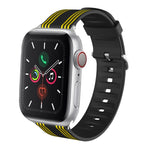 Silicone Replaceable Watch Strap, For Apple Watch Ultra 49mm / Series 8&7 45mm / SE 2&6&SE&5&4 44mm / 3&2&1 42mm, For Apple Watch Series 8&7 41mm / SE 2&6&SE&5&4 40mm / 3&2&1 38mm, For Apple Watch Series 7 45mm / 6 & SE & 5 & 4 44mm / 3 & 2 & 1 42mm   ...