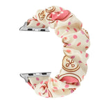 Fabric Hair Ring Replacement Strap Watchband For, Apple Watch Series 8&7 45mm / SE 2&6&SE&5&4 44mm / 3&2&1 42mm, Apple Watch Series 8&7 41mm / SE 2&6&SE&5&4 40mm / 3&2&1 38mm