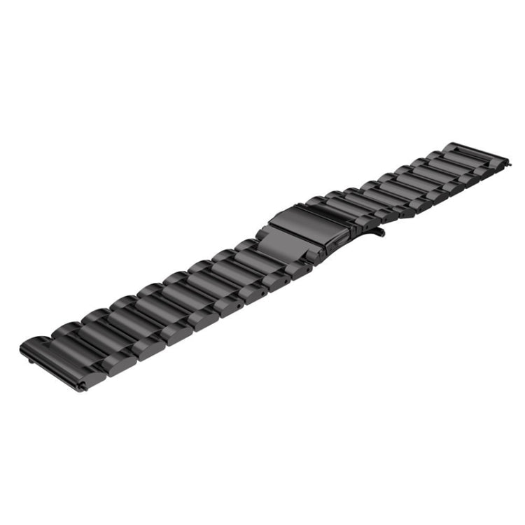 20mm Three Flat Buckle Stainless Steel Replacement Watchband for Samsung Galaxy Watch Active 2 / Amazfit GTS 2