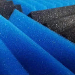 30x30x2.5cm Triangular Groove Style Recording Studio Drum Video Room Sound Insulation Board Silencer Cotton, 6 PCS, 10 PCS, 12 PCS, 20 PCS, 24 PCS