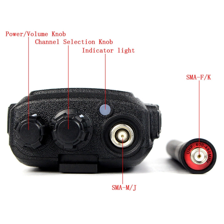 1 Pair RETEVIS RT21 2.5W US Frequency 400-480MHz 16CH Handheld Walkie Talkie, US Plug, RT21 US Plug