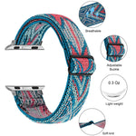 Elastic Watch Strap, For Apple Watch Series 7 45mm / 6 & SE & 5 & 4 44mm / 3 & 2 & 1 42mm, For Apple Watch Series 7 41mm / 6 & SE & 5 & 4 40mm / 3 & 2 & 1 38mm, For Apple Watch Apple Watch Series 7 45mm / 6 & SE & 5 & 4 44mm / 3 & 2 & 1 42mm           ...