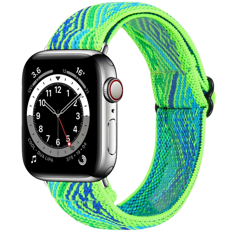 Elastic Watch Strap, For Apple Watch Series 7 45mm / 6 & SE & 5 & 4 44mm / 3 & 2 & 1 42mm, For Apple Watch Series 7 41mm / 6 & SE & 5 & 4 40mm / 3 & 2 & 1 38mm, For Apple Watch Apple Watch Series 7 45mm / 6 & SE & 5 & 4 44mm / 3 & 2 & 1 42mm           ...