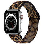 Elastic Watch Strap, For Apple Watch Series 7 45mm / 6 & SE & 5 & 4 44mm / 3 & 2 & 1 42mm, For Apple Watch Series 7 41mm / 6 & SE & 5 & 4 40mm / 3 & 2 & 1 38mm, For Apple Watch Apple Watch Series 7 45mm / 6 & SE & 5 & 4 44mm / 3 & 2 & 1 42mm           ...